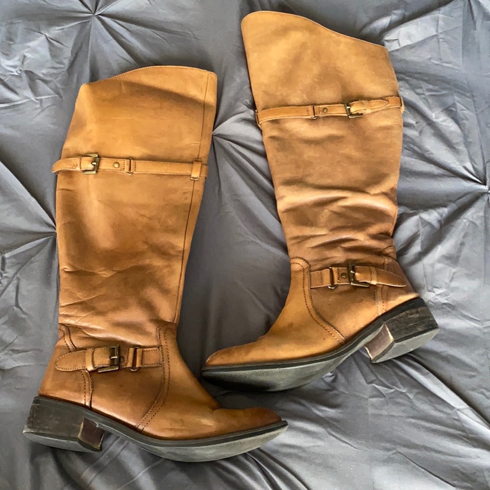 EUC Leather boots